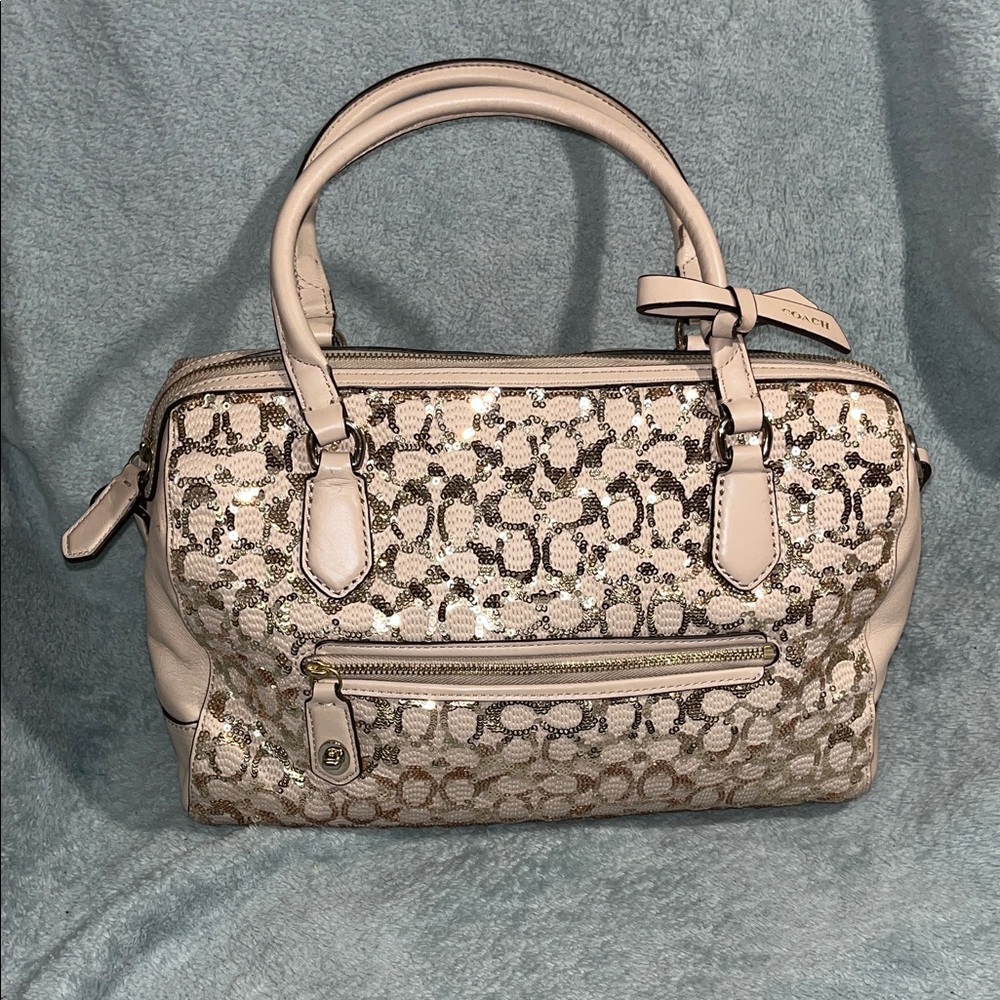 Coach Sequined Bag